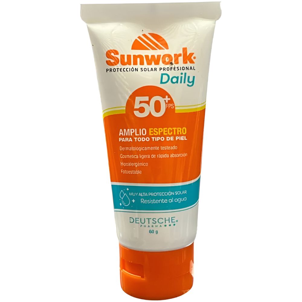 Sunwork Daily Protector Solar 50 Fps 60Gr - Imagen 1