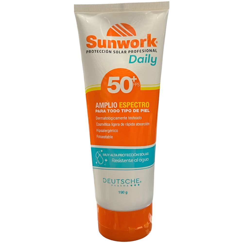 Sunwork Daily Protector Solar 50 Fps 190Gr - Imagen 1