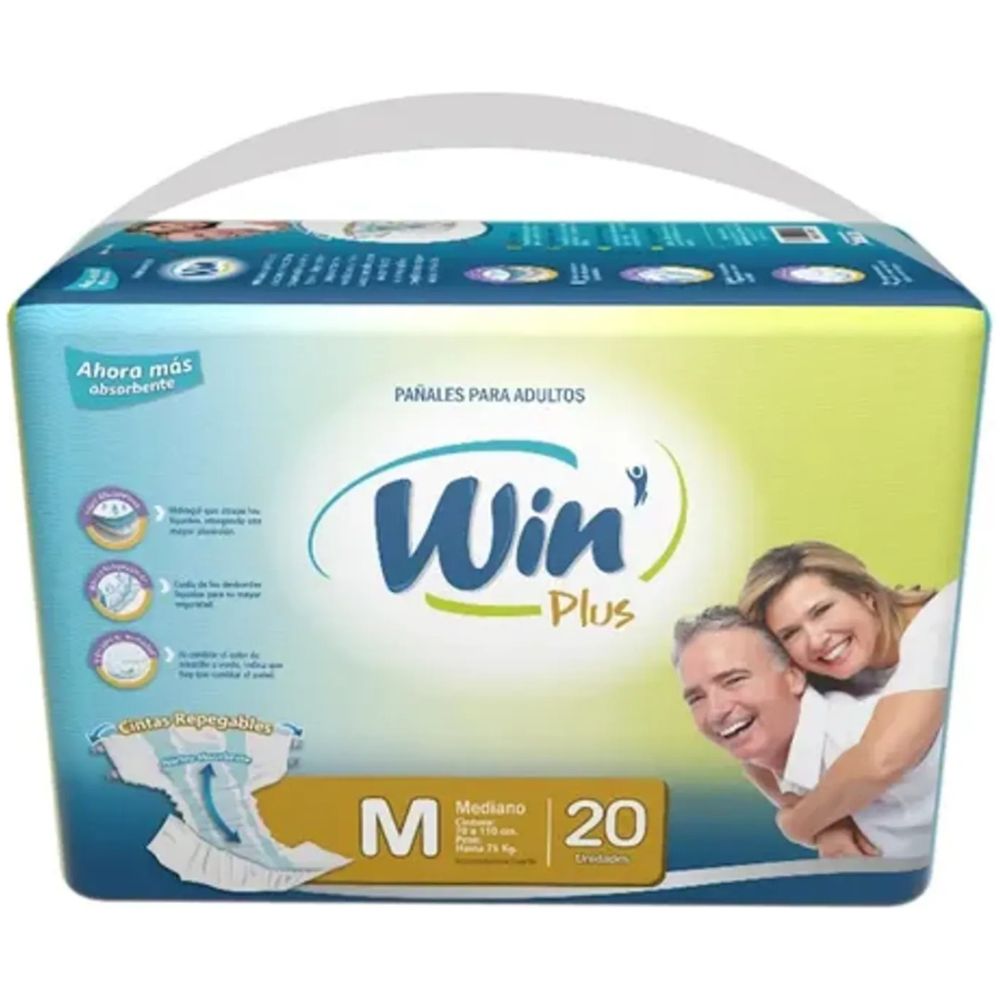 Win Plus Parales Para Adulto Talla M 20 U - Imagen 1