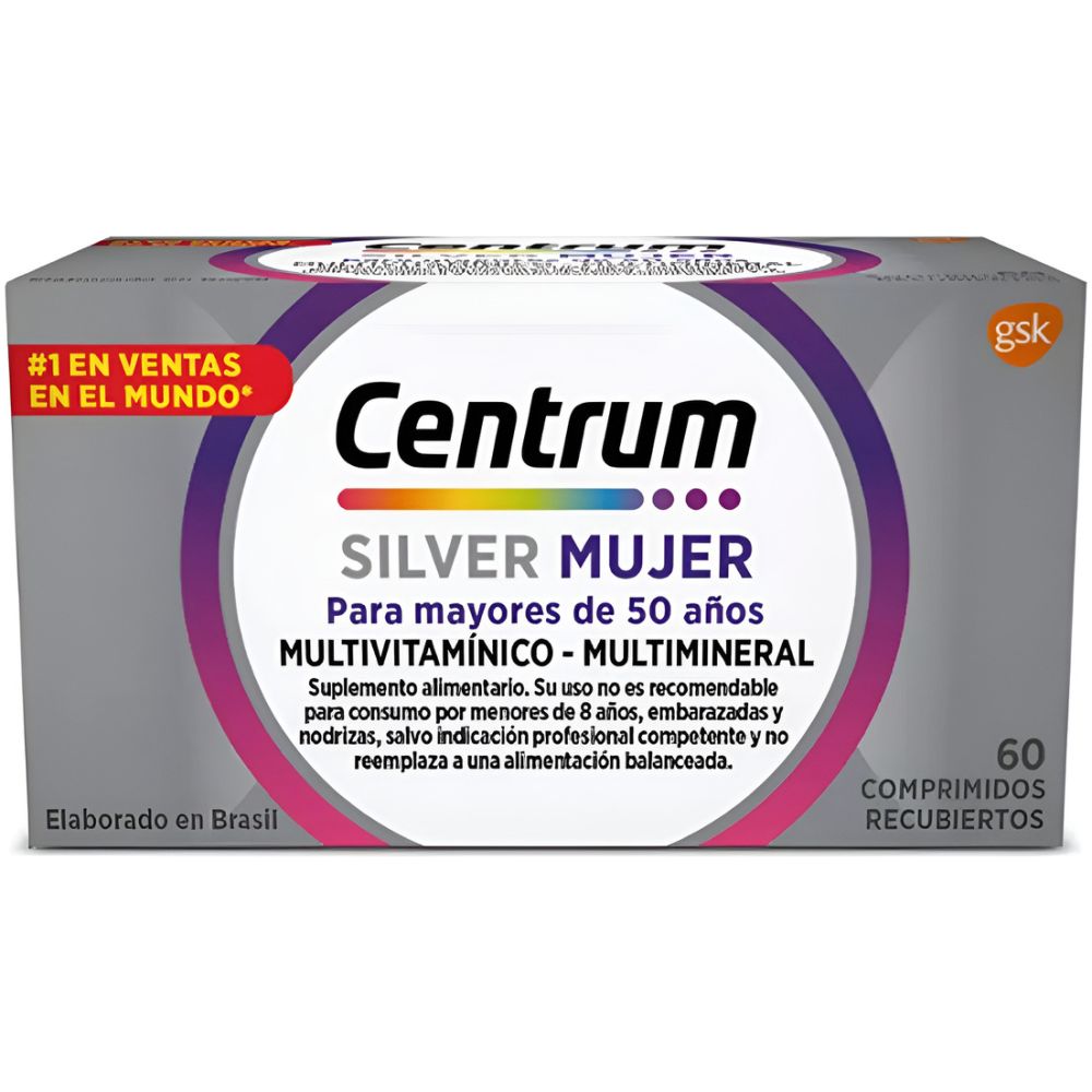 Centrum Multivitaminico Mujer 60 Capsulas - Imagen 1