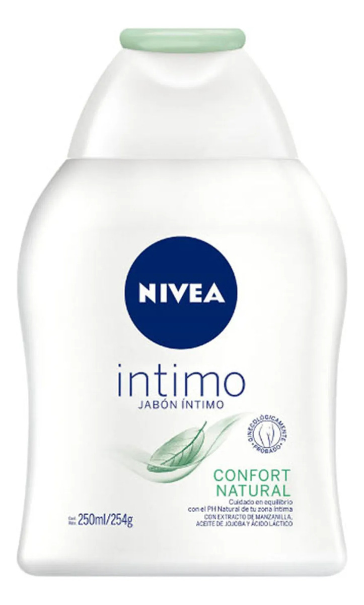 D_675325-Mlc86678881355_062025-F.jpg Nivea Jabon Intimo Confort Natural 250Ml - Imagen 1