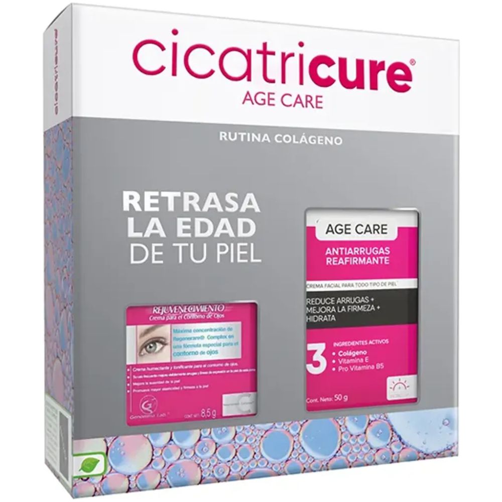 Pack Cicatricure Age Care Reafirmante + Contorno Ojos 8,5 - Imagen 1