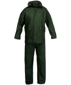 Traje De Agua Impermeable Verde Talla Xl