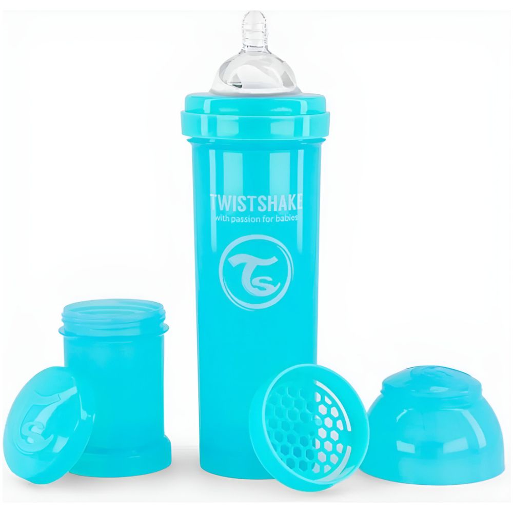 Twist Shake Mamadera Anti-Colicos Todo En 1 330Ml Rosado - Imagen 1