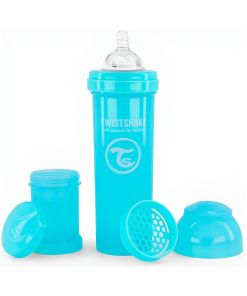 Twist Shake Mamadera Anti-colicos Todo En 1 330ml Rosado