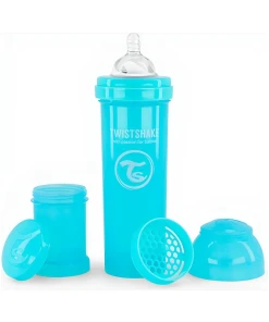 Twist Shake Mamadera Anti-colicos Todo En 1 330ml Rosado