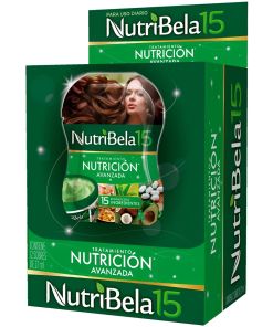 Pack 12 Sobres Nutribela Tratamiento Nutricion 27ml