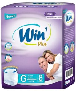 Win Plus Pants Ropa Interior Adulto Talla G 8u