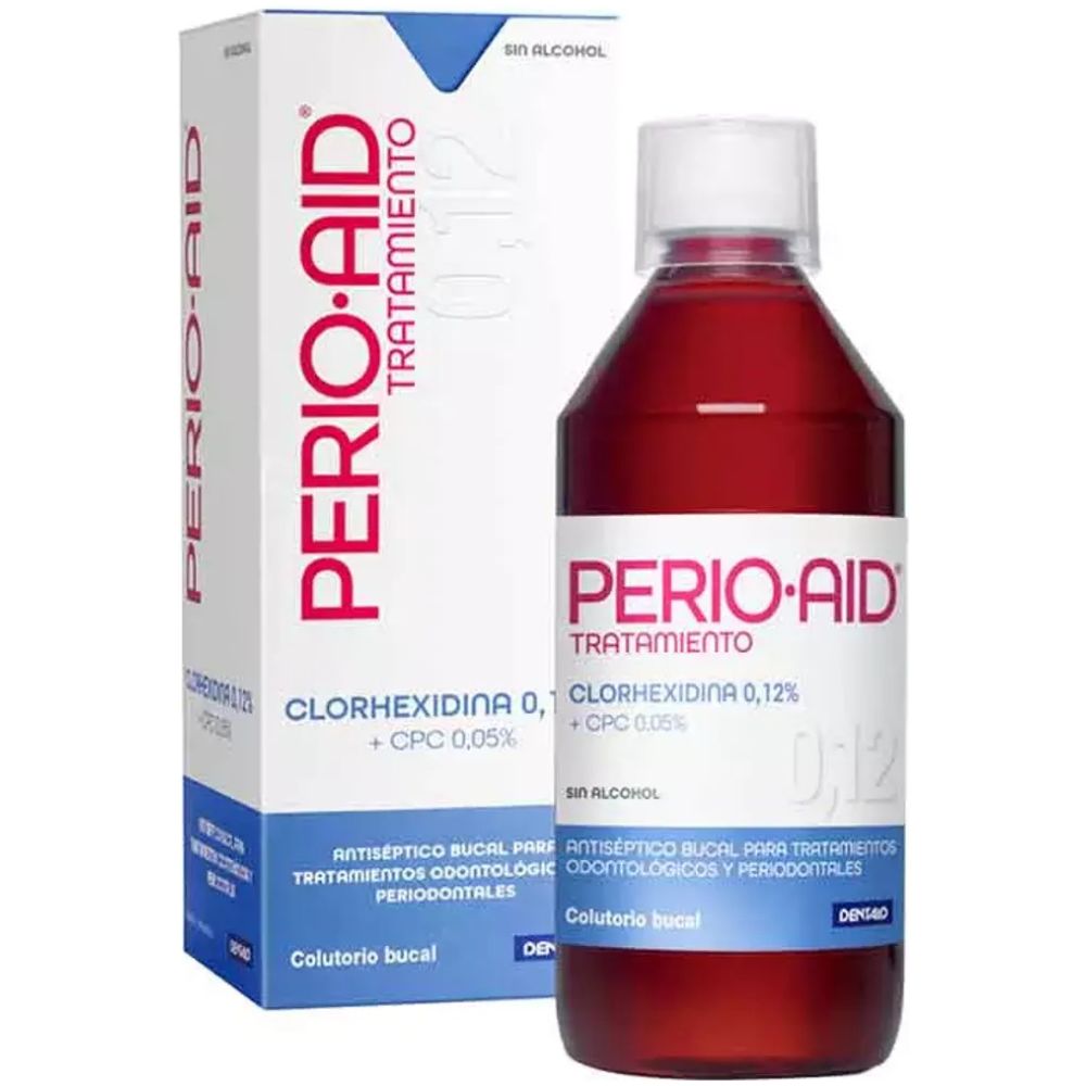 Dentaid Perio-Aid Tratamiento Clorhexidina 0,12% 500 Ml - Imagen 1