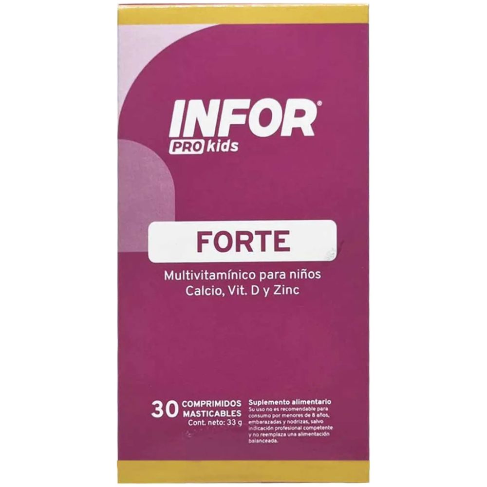 Multivitaminico Infor Prokids Forte Para Niños 30Cap Masti - Imagen 1