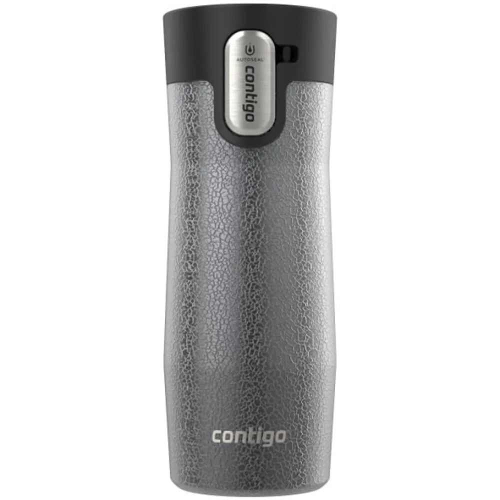Mug Contigo® West Loop De Acero Inoxidable 473 Ml, Negro Cri - Imagen 1