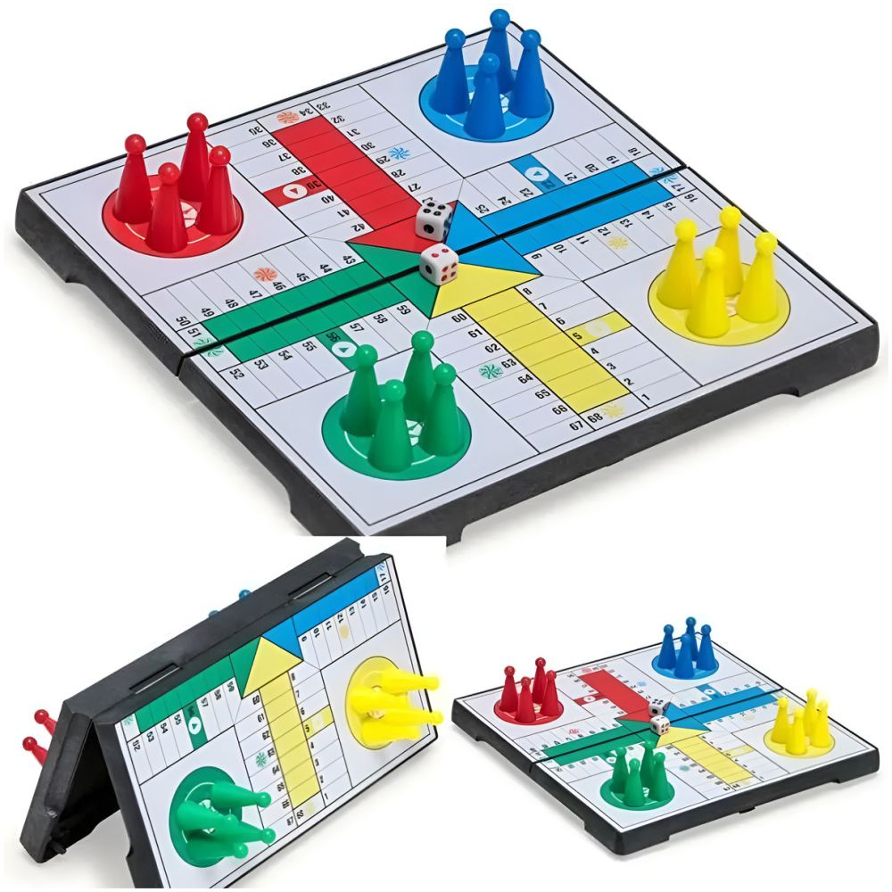 Juego De Mesa Ludo Tradicional Imantado - Imagen 1