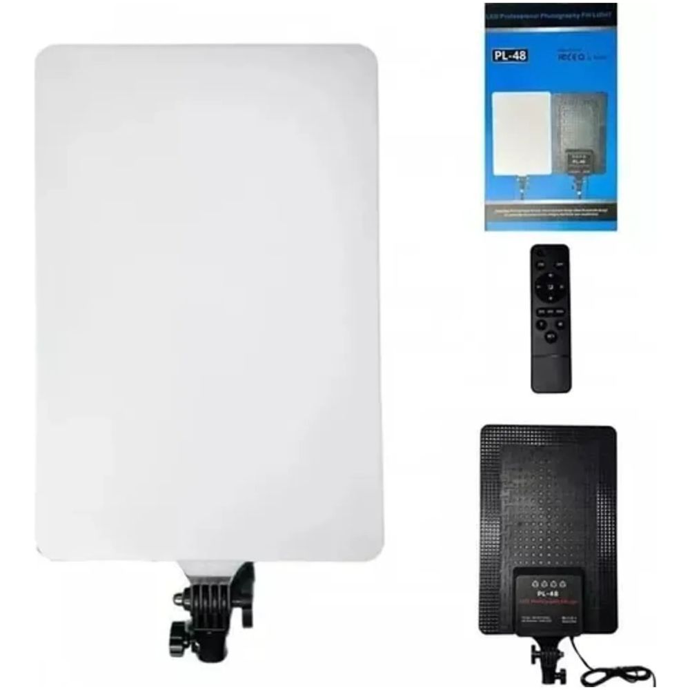 Lampara Luz Led Panel Fotografico Con Soporte - Imagen 1