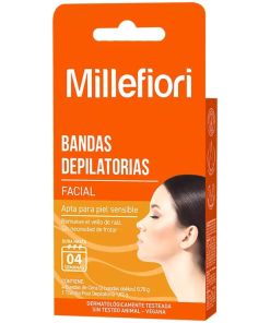 Millefiori Bandas Depilatorias Facial