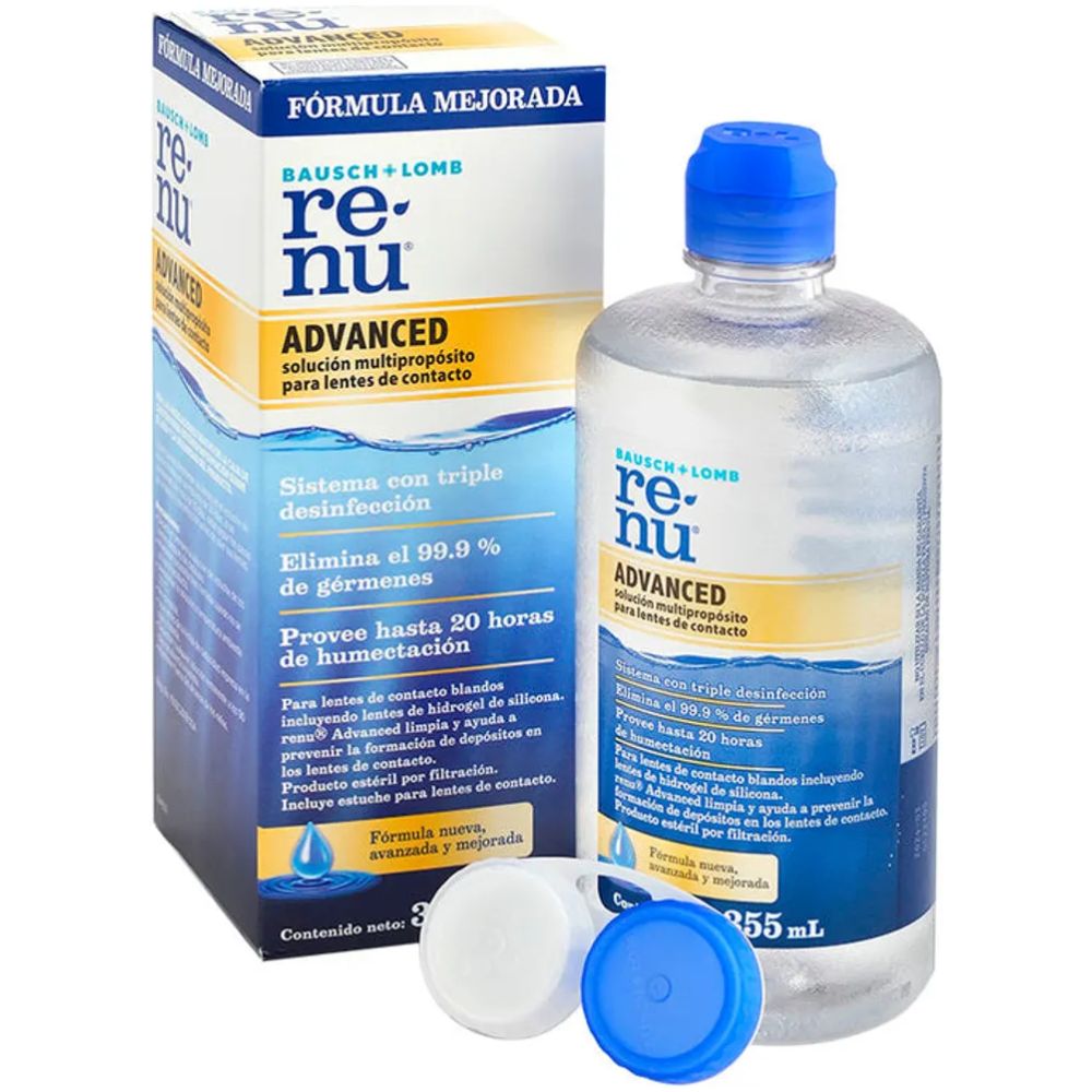 Solucion Renu Advanced Para Lentes De Contactos 355Ml - Imagen 1