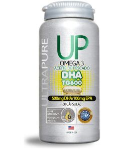 Up Omega 3 Aceite De Pescado Dha Tg600 60 Caps