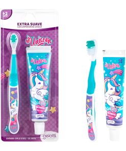 Gelatti Unicornio Pack Cepillo Dental + Gel Dental 2+