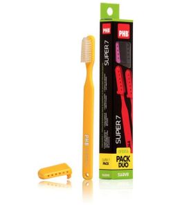 Pack Cepillo De Dientes Phb Super 7 Suave 2 Unidades