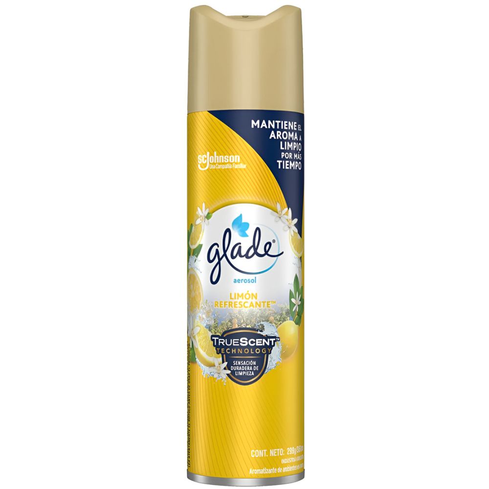 Glade Aerosol Limon Refrescante 305Gr - Imagen 1