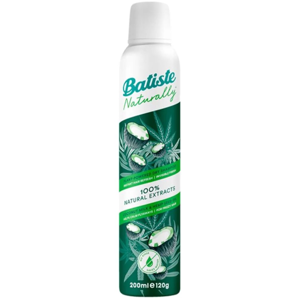 Batiste Shampoo En Seco 100% Natural Coconut 200Ml - Imagen 1