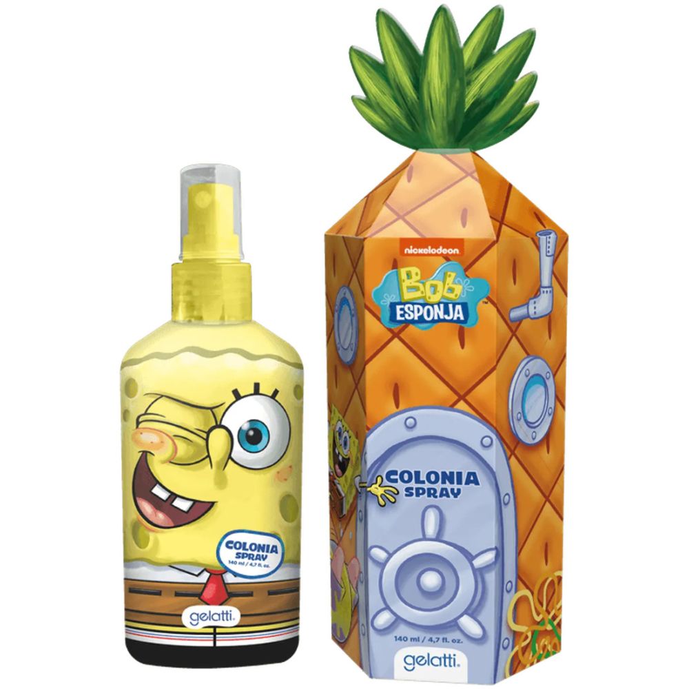 Colonia Spray Nickelodeon Bob Esponja 140Ml - Imagen 1