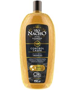 Shampoo Tío Nacho Anti-caida Tío Nacho Control Caspa Con Propóleo 950ml De Jalea Real En Botella De 950ml De 1.004kg Por 1 Unidad