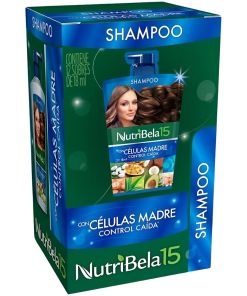 Pack 12 Sobres Nutribela Shampoo Celulas Madre 18ml